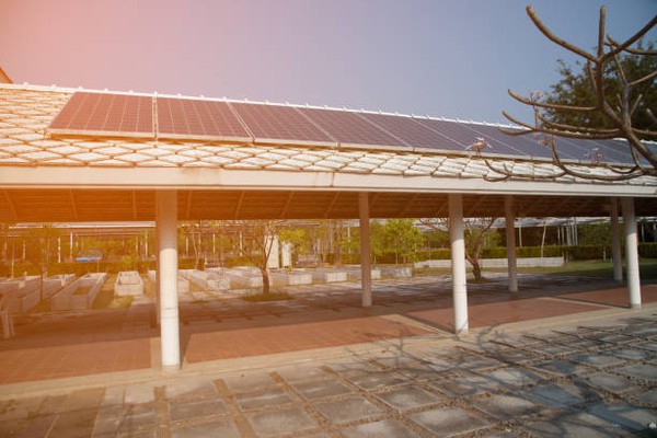 Solar carport i aluminium