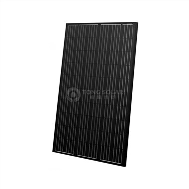 Panel solar todo negro